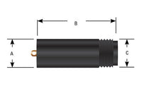 Series C 730 Receptacle - High Voltage Single Pin Connector