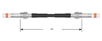 Double-Ended 25 kVDC Cable Assembly with Recessed Contacts