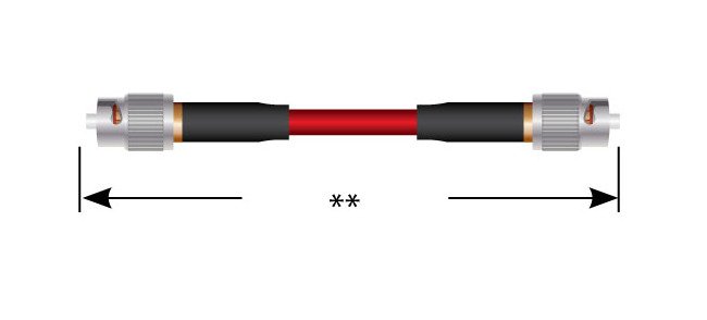 Double-Ended Shielded Cable Assembly - Series 311 High Voltage Connector - Image 1