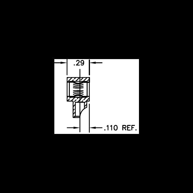 Flash Lamp Series 4mm Right Angle Socket Contact - Image 2