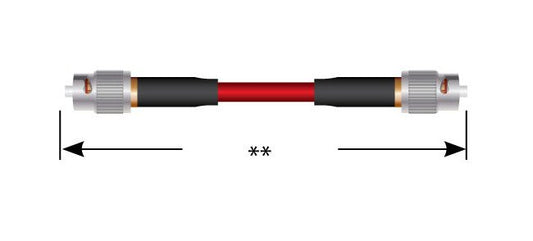 Double-Ended Shielded Cable Assembly for High Voltage Applications - Series 311 - Image 1
