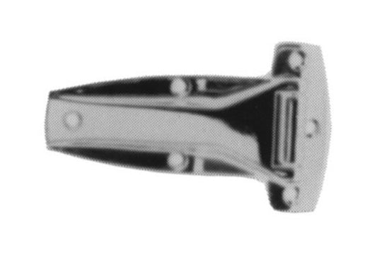 Chrome Epoxy Hinge with Steel Pin and Zinc Die Cast - Flush Design - Image 1
