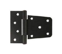 Steel Tee Hinges 3.5" Series 8008, Zinc Plate Black Finish