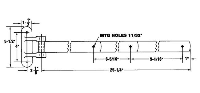 Heavy-Duty 26" Square Corner Hinge - Image 3
