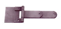 Square Corner Steel Hinge with Reverse Bracket, Zinc-Plated
