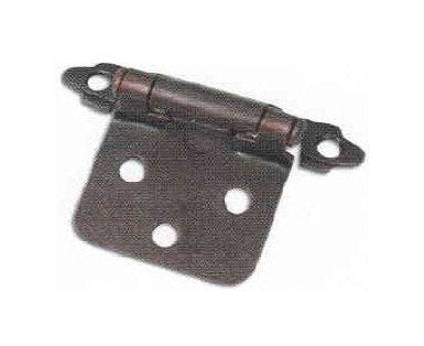 Steel Cabinet Hinge Satin Nickel 1.35mm - 197 Series - Image 1