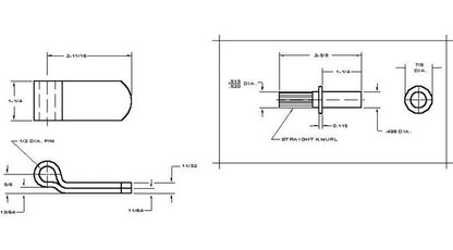 Heavy-Duty Universal Butt Hinge - Image 2