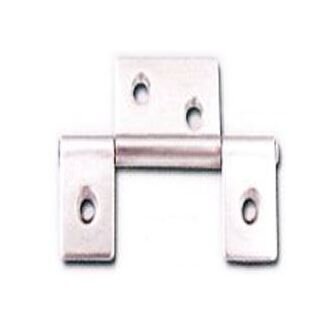 304L Marine Non-Mortised Hinge - Electro-Polished Finish - Image 1