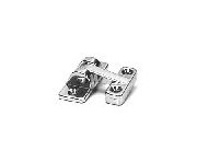 Mini-Hinge with 5/16" Offset, Chrome Finish - Image 1