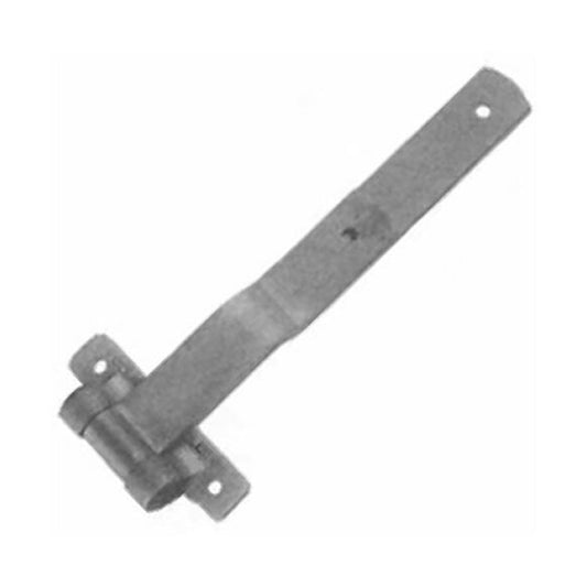 Heavy-Duty 12" Steel Strap Hinge for Truck/Trailer - Square Corner Design - Image 1
