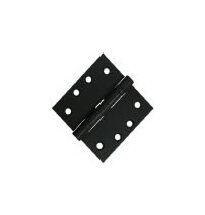 Steel Square Commercial Door Hinges 4x4 with Satin Brass Finish - Image 1