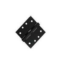 Steel Square Commercial Door Hinges 4x4 with Satin Brass Finish