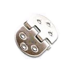 Premium Flush Mount Marine Hinges MMHFM1010, Stainless Steel - Image 1