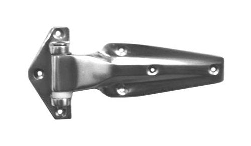 Polished Stainless Steel Hinge - Reversible Pin, Nylon Bearing - Image 1