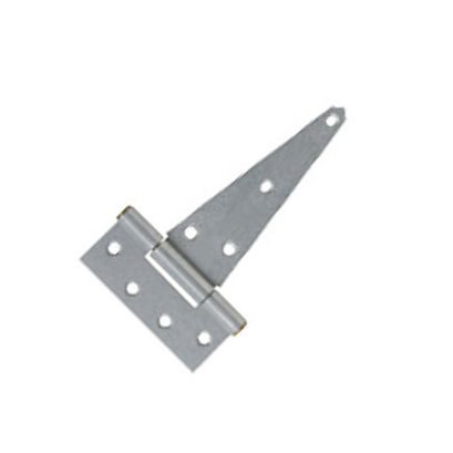 Heavy-Duty Steel Tee Hinges - Series 8006, 5 inches, Zinc Plated - Image 1