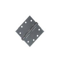 Commercial Door Hinges 4X4.5 Square - Polished Bright Chrome Finish - Image 1