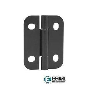 Stainless Steel Butt Hinge with Black Powder Coat Finish - Image 1