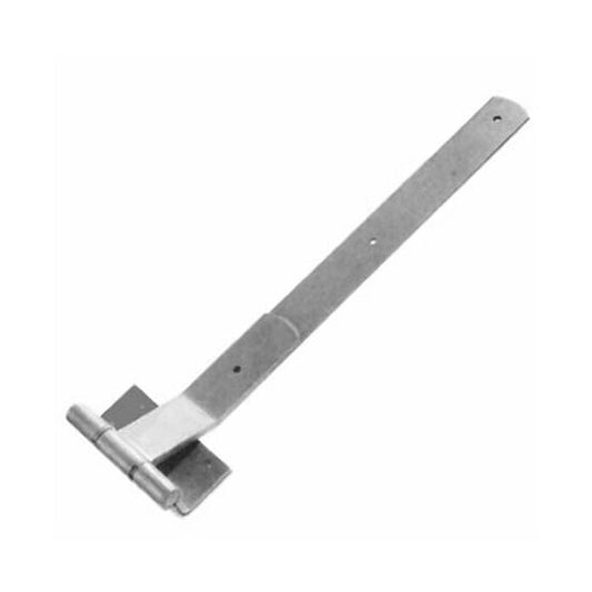 Zinc Plated 19" Long Strap Rear Door Hinge - Image 1