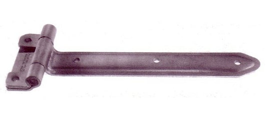 12" Strap Hinge - Steel, Zinc-plated, 8 Ga. - Image 1