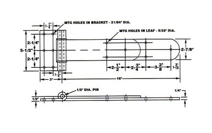 Durable Square Strap Corner Hinge - Image 2