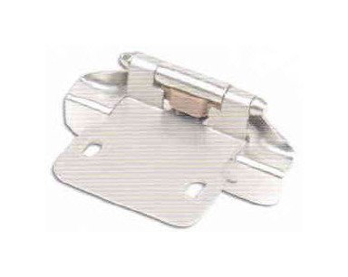 Monroe 200 Series 1.5 mm White Primed Steel Cabinet Hinge - Image 1