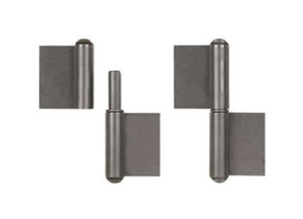 S53 Weld-On Hinge 140mm Steel - Image 1