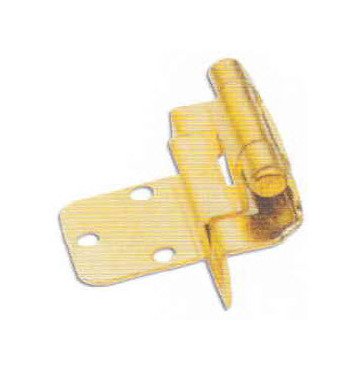 Steel Cabinet Hinge 1.6mm White Primed - 199 Series - Image 1