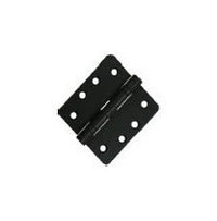 Commercial Door Hinges 4x4 14 Radius - Steel Satin Nickel Finish