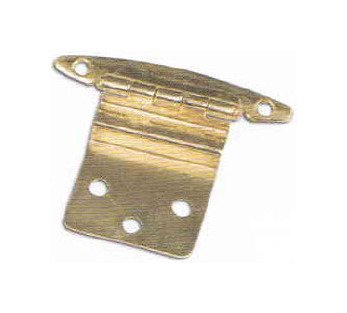 Steel Cabinet Hinge 1.40 Gauge - White Finish, 193 Series - Image 1
