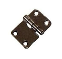 Top Mount Marine Hinge MMHTM1004 - 304L Stainless Steel Swage Shortsided Hinge