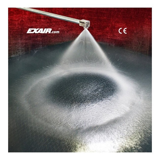 Exair 1/4 NPT HollowStream Liquid Atomizing Nozzle, 1.1 GPM - Image 1