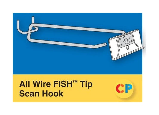 FISHâ¢ Tip Scan Hooks - 1-Pc All Wire, 11" Heavy Gauge - Image 1