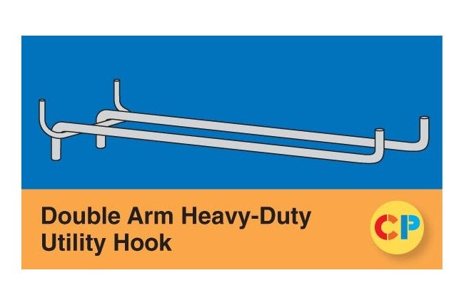 Heavy-Duty Double Arm Utility Hooks - Image 1