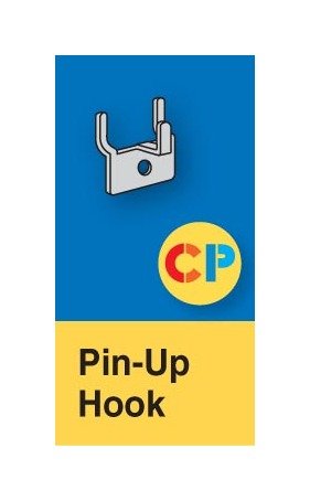 Display Pegboard Specialty Hooks, 100-Pack - Image 1