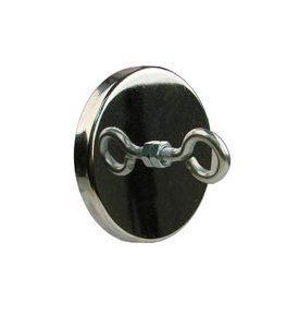 Heavy-Duty Zinc Plated Magnetic Hooks - Image 1