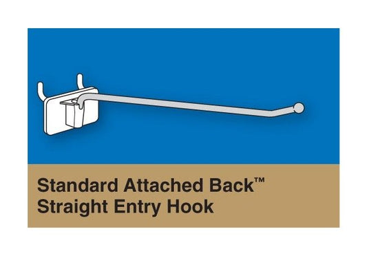 Heavy-Duty Pegboard Straight Entry Hooks - Image 1