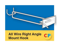 Heavy Duty 8" Right Angle Scan Hooks - Pack of 100