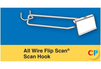 1-Pc All Wire Flip Scan Metal Scan Hooks