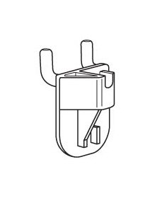 Quick Back Plastic Backplates for Pegboard Hooks - Image 1