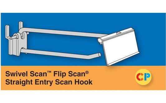 Swivel Scanâ¢ Flip ScanÂ® Scan Hooks - 13" Swivel Entry - Image 1