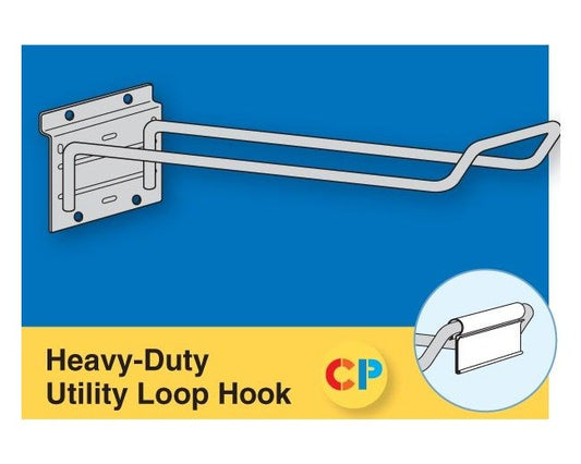 Heavy-Duty Utility Loop Hooks for Slatwall - Pack of 20 - Image 1