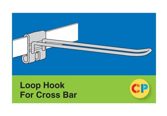 Safety Loop Cross Bar Hooks - Medium Gauge 8" x 0.148" - Pack of 100 - Image 1