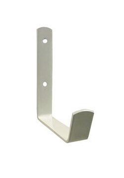 Steel Hooks - White Powder Coat (6.50in) - Image 1