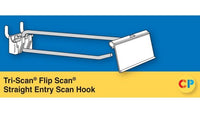 Tri-Scan® Straight Entry Scan Hooks - 6" x 0.187"