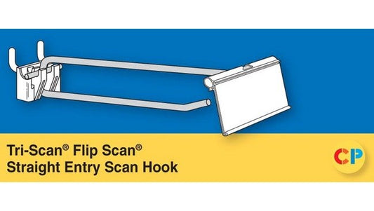 Tri-Scan® Straight Entry Scan Hooks - 6" x 0.187" - Image 1