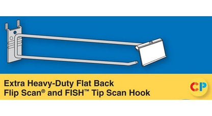 Extra Heavy-Duty Flat Back FISH-Tip Scan Hooks - 1-Pc Pack - Image 1