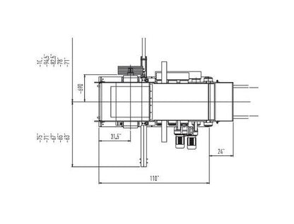 Vecoplan VTH Series Horizontal Drum Chipper - Image 2