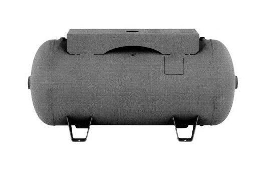 ASME Certified 200 Gallon Horizontal Air Receiver - 30 Inch Diameter - Image 1
