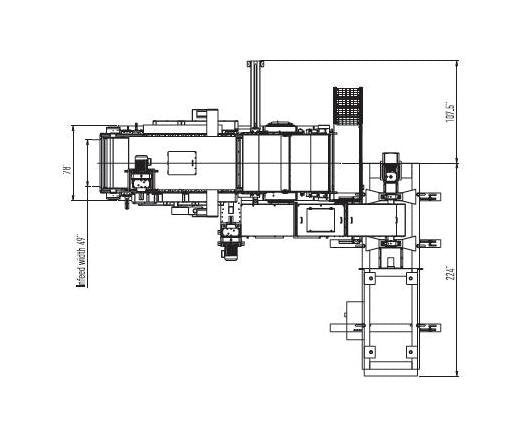Vecoplan VTH Series Horizontal Drum Chipper, 200-400 st/hr - Image 2