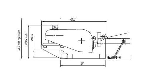 Vecoplan VTH Series 2 Horizontal Drum Chipper - Image 2